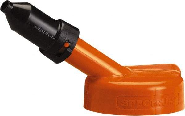 Trico - 4 Gal Capacity Polyethylene Oil Storage System - 1/2" Tip OD, 7" Straight Spout, Orange - Benchmark Tooling