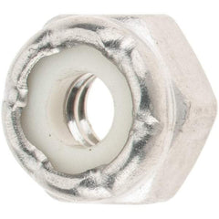 Value Collection - #10-24 UNC 316 Hex Lock Nut with Nylon Insert - 1/4" High - Benchmark Tooling