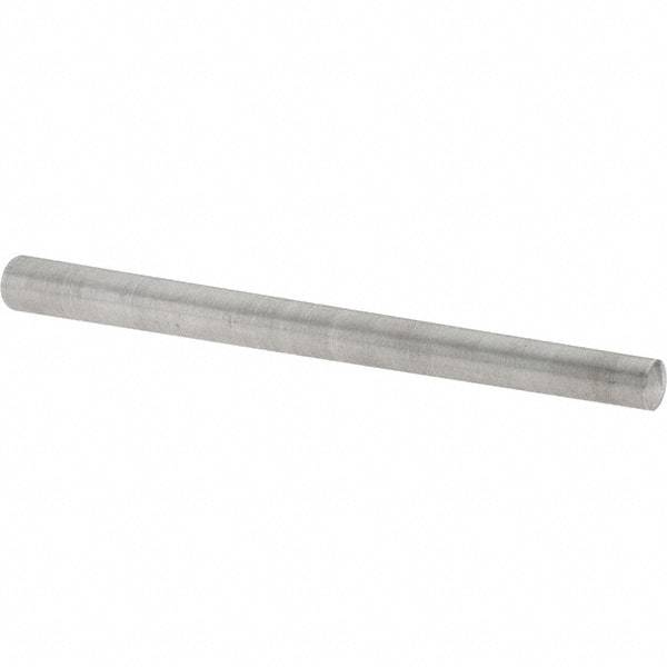 Value Collection - Size 8, 0.3672" Small End Diam, 0.492" Large End Diam, Uncoated Steel Taper Pin - Grade C-12L14, 6" OAL, 6 Pin Length - Benchmark Tooling