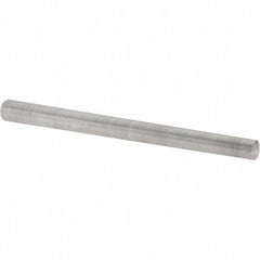 Value Collection - Size 8, 0.3672" Small End Diam, 0.492" Large End Diam, Uncoated Steel Taper Pin - Grade C-12L14, 6" OAL, 6 Pin Length - Benchmark Tooling