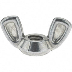 Value Collection - 5/16-18 UNC, Zinc Plated, Alloy Steel Type 1 Wing Nut - 1-7/32" Wing Span, 5/8" Wing Span - Benchmark Tooling