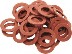 Value Collection - Vulcanized Fibre Standard Flat Washer - 0.312" ID x 1/2" OD, 0.031" Thick, Plain Finish - Benchmark Tooling