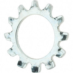 Value Collection - 5/8" Screw, Steel External Tooth Lock Washer - Zinc-Plated, Grade 2 - Benchmark Tooling