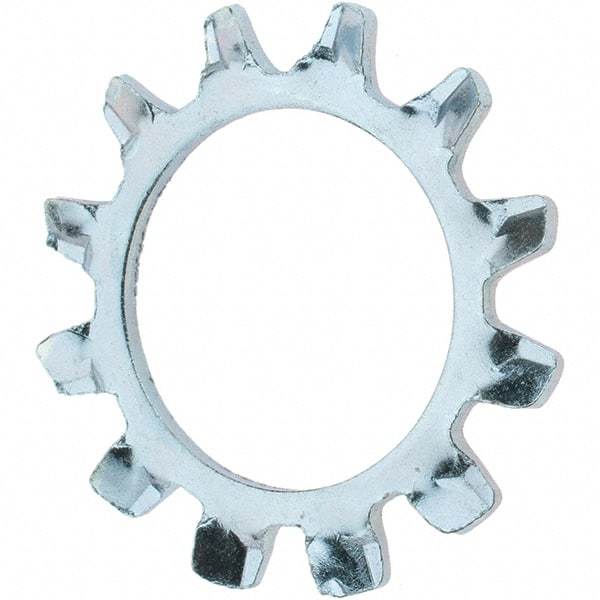 Value Collection - 3/4" Screw, Steel External Tooth Lock Washer - Zinc-Plated, Grade 2 - Benchmark Tooling