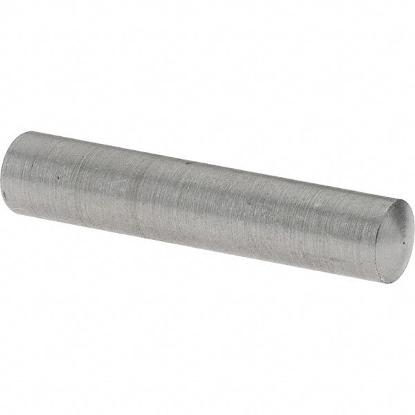 Value Collection - Size 7, 0.3674" Small End Diam, 0.409" Large End Diam, Uncoated Steel Taper Pin - Grade C-12L14, 2" OAL, 2 Pin Length - Benchmark Tooling