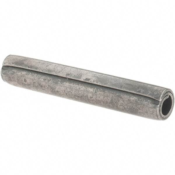 Value Collection - 7/32" Diam x 1-3/8" Long Coiled Spring Pin - Grade 1070-1090 Alloy Steel, Uncoated - Benchmark Tooling