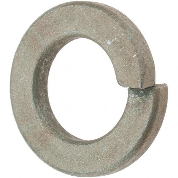 Value Collection - 7/16", 0.109" Thick Split Lock Washer - AISI 4037 Alloy Steel, Zinc Yellow Dichromate Finish, 0.44" Min ID, 0.45" Max ID, 0.776" Max OD - Benchmark Tooling