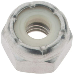 Value Collection - #12-24 UNC 18-8 Hex Lock Nut with Nylon Insert - 9/32" High - Benchmark Tooling