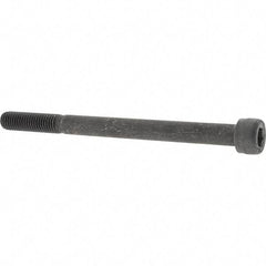 Value Collection - M10x1.50 Metric Coarse Hex Socket Drive, Socket Cap Screw - Grade 12.9 Alloy Steel, Black Oxide Finish, Partially Threaded, 130mm Length Under Head - Benchmark Tooling