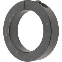 Value Collection - 2-1/4" Bore, Steel, One Piece Clamp Collar - 3-1/4" Outside Diam, 3/4" Wide - Benchmark Tooling