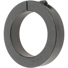 Value Collection - 2-5/16" Bore, Steel, One Piece One Piece Split Shaft Collar - 3-1/2" Outside Diam, 3/4" Wide - Benchmark Tooling