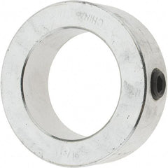 Value Collection - 1-13/16" Bore, Steel, Set Screw Shaft Collar - 2-3/4" Outside Diam, 7/8" Wide - Benchmark Tooling