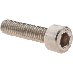 Value Collection - M5x0.80 Metric Coarse Hex Socket Drive, Socket Cap Screw - Grade 316 & Austenitic A4 Stainless Steel, Uncoated, Fully Threaded, 20mm Length Under Head - Benchmark Tooling