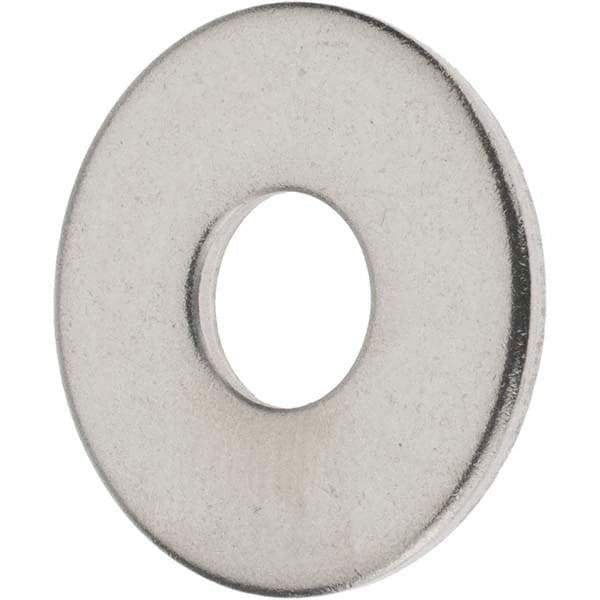 Value Collection - M10 Screw, Grade 18-8 Stainless Steel Fender Flat Washer - 10.5mm ID x 30mm OD, Plain Finish - Benchmark Tooling
