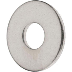 Value Collection - M10 Screw, Grade 18-8 Stainless Steel Fender Flat Washer - 10.5mm ID x 30mm OD, Plain Finish - Benchmark Tooling