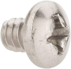 Value Collection - #6-32 UNC, 3/16" Length Under Head Phillips Drive Machine Screw - Pan Head, Grade 18-8 Stainless Steel, Uncoated, Without Washer - Benchmark Tooling