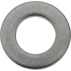Value Collection - M12 Screw, Steel Standard Flat Washer - 13mm ID x 24mm OD, 2.5mm Thick, Zinc-Plated Finish - Benchmark Tooling