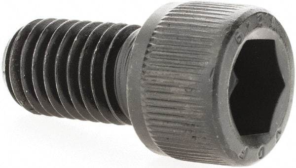 Value Collection - M14x2.00 Metric Coarse Hex Socket Drive, Socket Cap Screw - Grade 12.9 Alloy Steel, Black Oxide Finish, Fully Threaded, 25mm Length Under Head - Benchmark Tooling