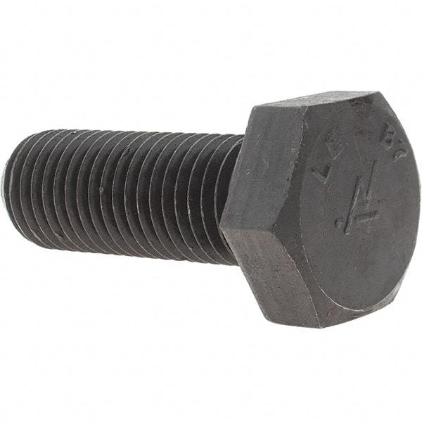 Value Collection - 1-8 UNC, 2-3/4" Length Under Head Hex Head Cap Screw - Grade B7 Alloy Steel, Uncoated - Benchmark Tooling