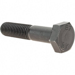 Value Collection - 5/8-11 Thread, 3" Length Under Head, Hex Head Bolt - Grade B7 Alloy Steel, Uncoated - Benchmark Tooling