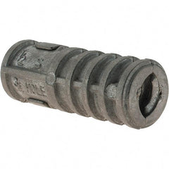 Value Collection - 1/2" Diam, 3/4" Drill, 1-5/8" Min Embedment Lag Shield Concrete Anchor - Alloy Steel - Benchmark Tooling