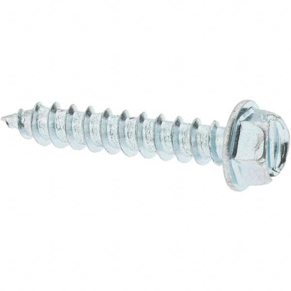 Value Collection - Sheet Metal Screws System of Measurement: Inch Head Type: Hex Washer - Benchmark Tooling