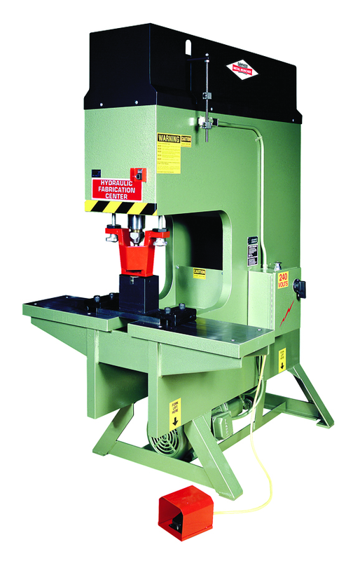 135 Ton - 18" D x 18" H Throat 208V 3PH Twin Hydraulic Punch Press - Benchmark Tooling