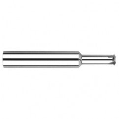 0.0640″ Cutter Diameter × 0.3120″ (5/16″) Reach Carbide Single Form #2 Thread Milling Cutter, 2 Flutes - Benchmark Tooling