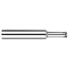 0.0540″ Cutter Diameter × 0.1250″ (1/8″) Reach Carbide Single Form #1 Thread Milling Cutter, 2 Flutes