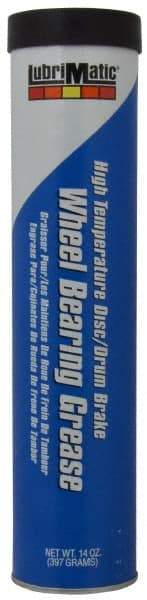 LubriMatic - 14 oz Cartridge Polyurea High Temperature Grease - Blue, High Temperature, 520°F Max Temp, NLGIG 2, - Benchmark Tooling