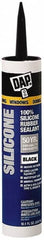 DAP - 10.1 oz Tube Black RTV Silicone Joint Sealant - -40 to 400°F Operating Temp, 10 to 20 min Tack Free Dry Time, 24 hr Full Cure Time - Benchmark Tooling