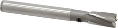 Made in USA - 9/32" Diam, 1/4" Shank, Diam, 4 Flutes, Straight Shank, Interchangeable Pilot Counterbore - Benchmark Tooling