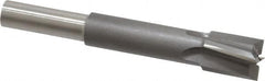 Made in USA - 3/8" Diam, 1/4" Shank, Diam, 4 Flutes, Straight Shank, Interchangeable Pilot Counterbore - Benchmark Tooling