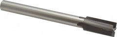 Made in USA - 21/32" Diam, 1/2" Shank, Diam, 4 Flutes, Straight Shank, Interchangeable Pilot Counterbore - Benchmark Tooling