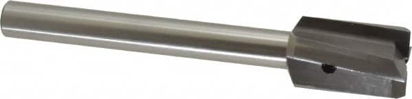 Made in USA - 15/16" Diam, 1/2" Shank, Diam, 4 Flutes, Straight Shank, Interchangeable Pilot Counterbore - Benchmark Tooling