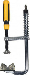Strong Hand Tools - 2-1/2" Deep Throat, 3-1/2" Max Capacity, Standard Sliding Arm Clamp - 300 Lb Clamping Pressure - Benchmark Tooling