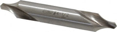 Keo - #4-1/2 Radius Cut 60° Incl Angle High Speed Steel Combo Drill & Countersink - Benchmark Tooling