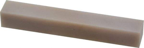 Made in USA - 3" Long x 1/2" Wide x 1/2" Thick, Novaculite Sharpening Stone - Square, Ultra Fine Grade - Benchmark Tooling