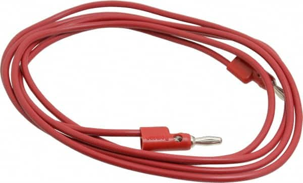 Pomona - Red Electrical Test Equipment Banana Plug - Use with 1581, 2854 Banana Plugs, Standard Banana Plugs - Benchmark Tooling