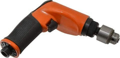 Dotco - 1/4" Keyed Chuck - Pistol Grip Handle, 5,200 RPM, 0.6 hp, 90 psi - Benchmark Tooling