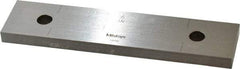 Mitutoyo - 6" Rectangular Steel Gage Block - Accuracy Grade 0, Includes Certificate of Inspection - Benchmark Tooling