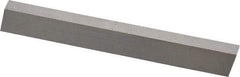 Cleveland - M2 High Speed Steel Rectangular Tool Bit Blank - 1/4" Wide x 1/2" High x 4" OAL, 2 Beveled Ends, 10° Bevel Angle, Ground - Exact Industrial Supply