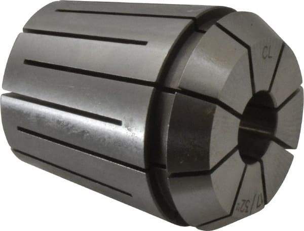 Parlec - 17/32" ER40 Coolant Collet - 1.811" OAL, 1.614" Overall Diam - Exact Industrial Supply