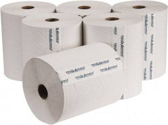 PRO-SOURCE - Hard Roll of 1 Ply White Paper Towels - 10" Wide, 800' Roll Length - Benchmark Tooling