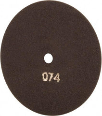 Tru-Maxx - 6" 60 Grit Aluminum Oxide Cutoff Wheel - 1/32" Thick, 1/2" Arbor, 6,048 Max RPM, Use with Stationary Tools - Benchmark Tooling