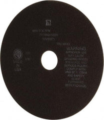 Tru-Maxx - 8" 46 Grit Aluminum Oxide Cutoff Wheel - 1/16" Thick, 1-1/4" Arbor, 4,536 Max RPM, Use with Stationary Tools - Benchmark Tooling
