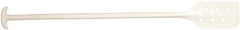 Remco - White Polypropylene Mixing Paddle with Holes - 52" Overall Length - Benchmark Tooling