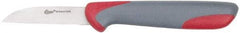 Clauss - 2-1/4" Long Blade, Stainless Steel, Fine Edge, Paring Knife - 7-1/2" OAL, Comfort Grip Handle - Benchmark Tooling