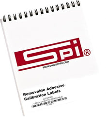 SPI - Inspection Label - Legend: Accepted, English, Green & White, 2" Long x 1/2" High, No Coating - Benchmark Tooling