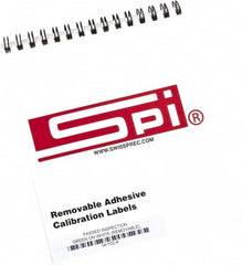 SPI - Inspection Label - Legend: Passed Inspection, English, Green & White, 2" Long x 1/2" High, No Coating - Benchmark Tooling